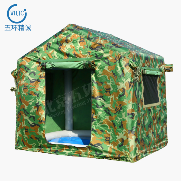 whcj012 迷彩小型充氣帳篷戶外露營帳篷防曬帳篷